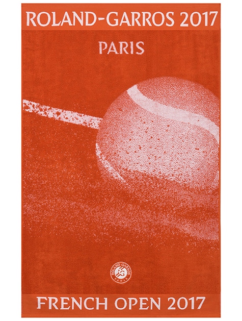 Typographies Roland-Garros en usage. Photo : Roland-Garros