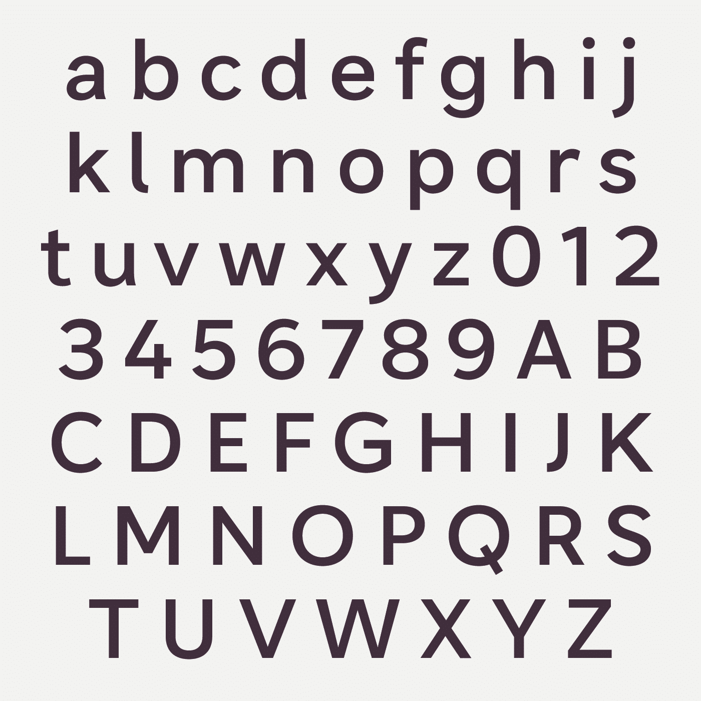 TrendsTag. Typographies sur mesure pour Startup. Caractère Sans Serif.